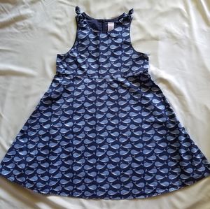 Vintage Gymboree Girls sz 9 Whale Watching dress